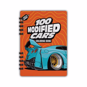 libro para colorear autos modificados