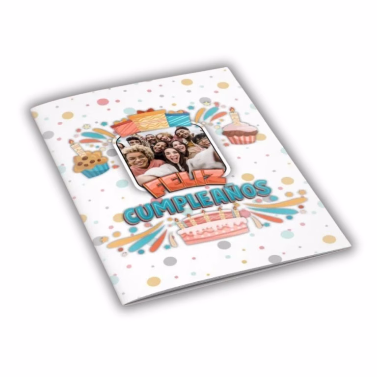 Mini álbum de láminas Feliz Cumpleaños