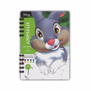 Libro Colorea y Descubre Uniendo Puntos Animaux