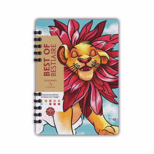 libro para colorear Disney Best Of Bestiaire