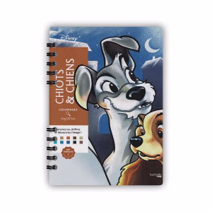 libro para colorear Disney perros