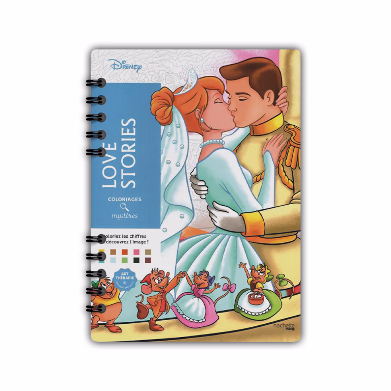 libro para colorear Love Stories