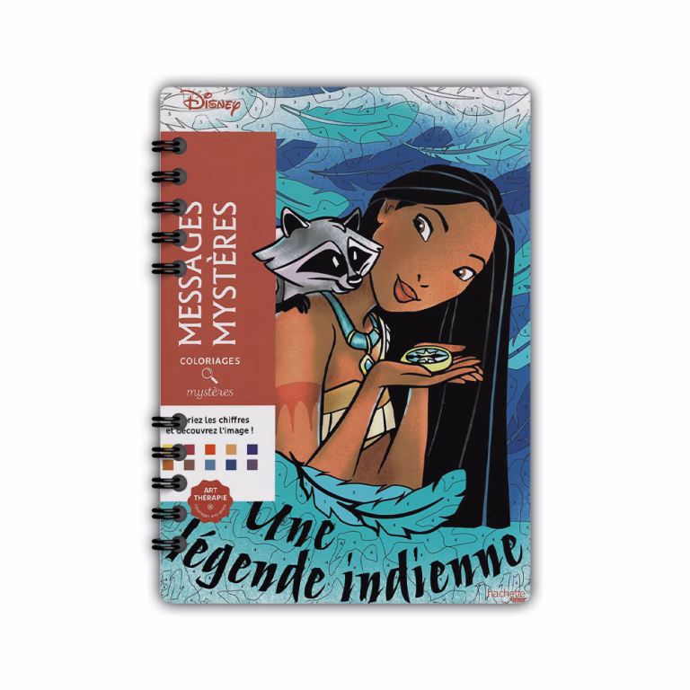 Libro para colorear Mensajes Misteriosos