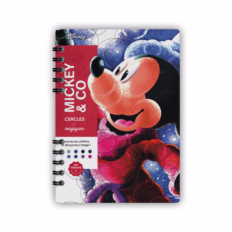 libro para colorear Disney Círculos Mágicos
