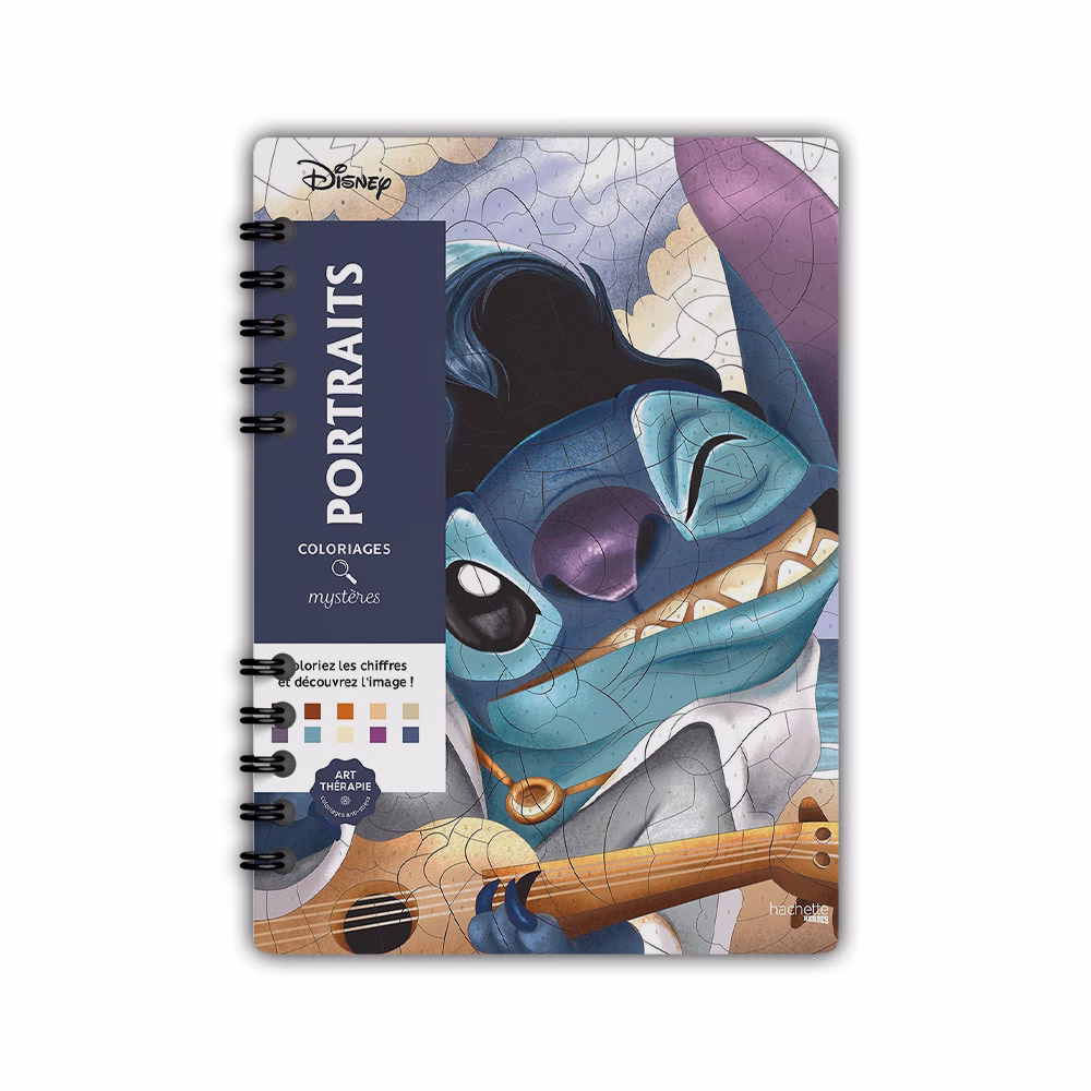 libro para colorear Disney Portraits