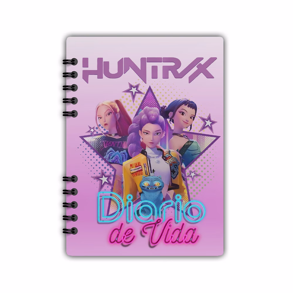 diario de vida guerreras del k-pop huntrix demon hunters