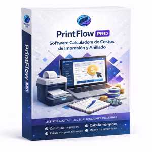 software calculadora de impresión y anillado