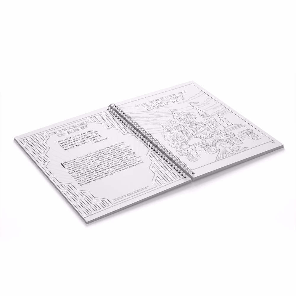 Libro para Colorear Disney 100 Years of Wonder