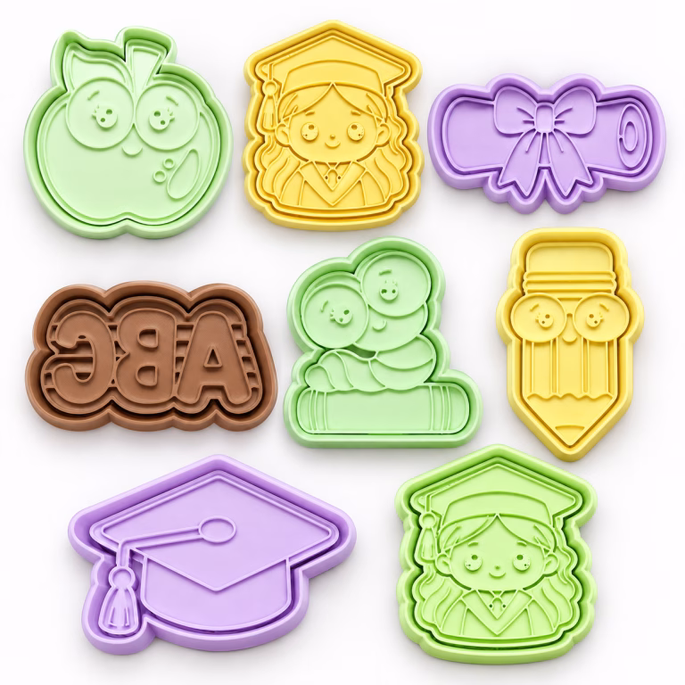Cortador de galletas personalizado con sello impreso en 3D CraftArt